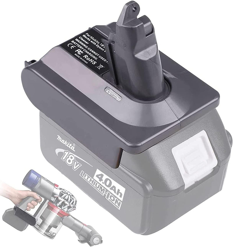 V6 Akku-Adapter für Makita 18V Lithium Akku umgewandelt für Dyson V6 SV04 SV03 DC59 DC58 DC62 SV09 S