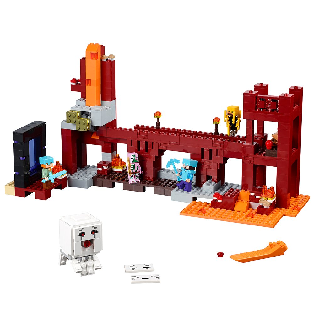 LEGO Minecraft 21122 the Nether Fortress Building Kit