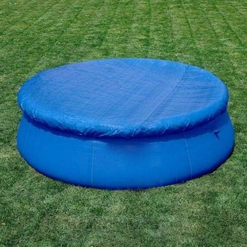 Shinyzone Poolabdeckung Rund 183 cm mit Gummizug,Swimming Pool Abdeckplane Plane Schutzplane Winddic