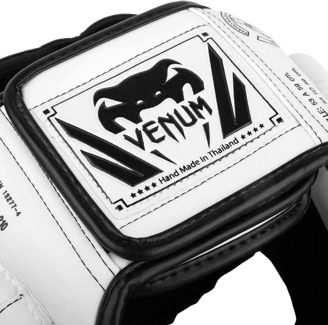 Venum Elite Kopfschutz Weiss / Schwarz, Weiss / Schwarz