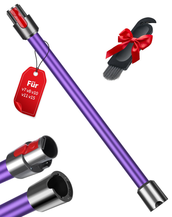Verlängerungsrohr für Dyson V11 V15 V10 V8 V7 Rohr kompaibel mit 967477-01 bis 09 Saugrohr geeignet