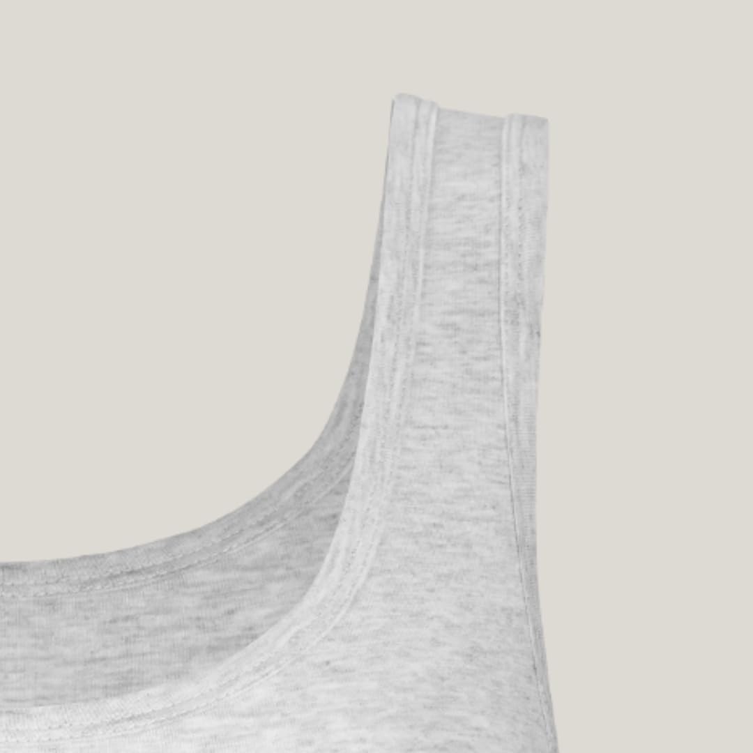 Basic Treasure 3er-Pack Unterhemden Damen, Spaghettiträger Top Damen, Premium Bambus Unterhemd Damen