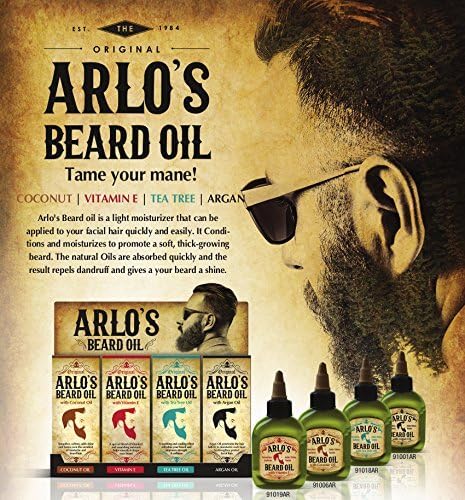 Arlo's Pro Growth Castor Bart Öl, 75 ml
