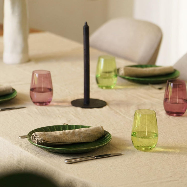 Stölzle Lausitz Wassergläser Set Elements Kids Farbe Grün 335 ml randvoll / 6er Set Wassergläser Spü