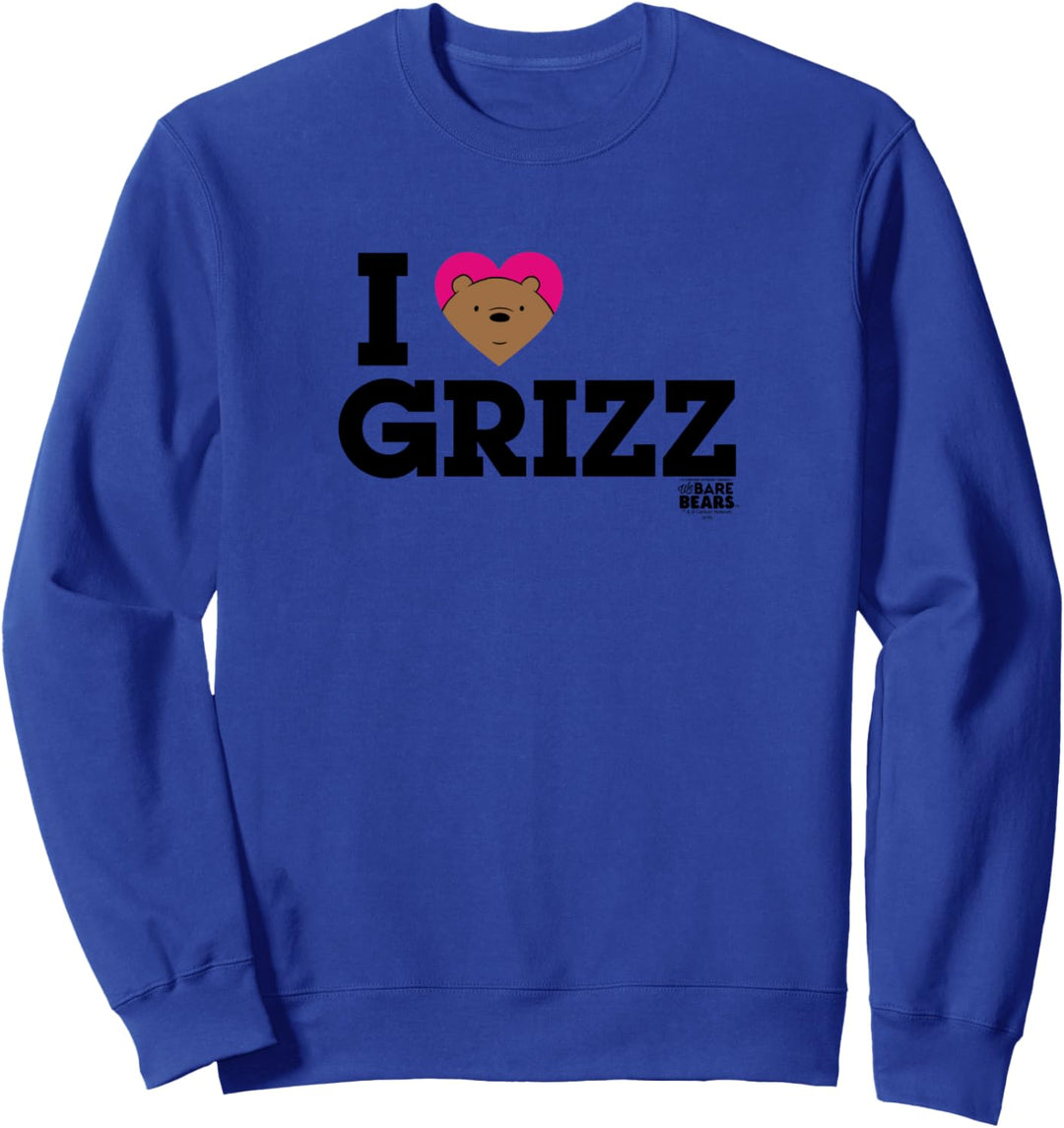 We Bare Bears Heart Grizz Sweatshirt