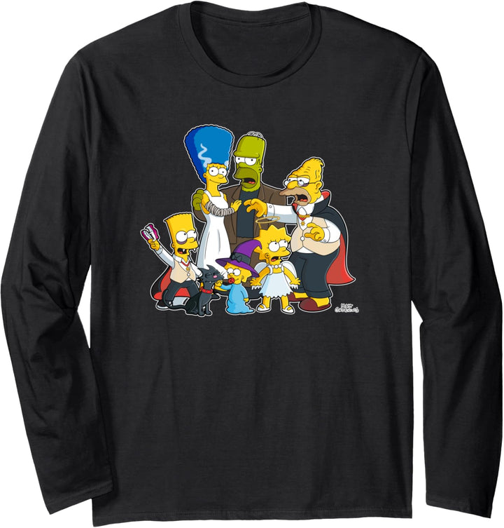The Simpsons Family Treehouse of Horror Halloween Langarmshirt