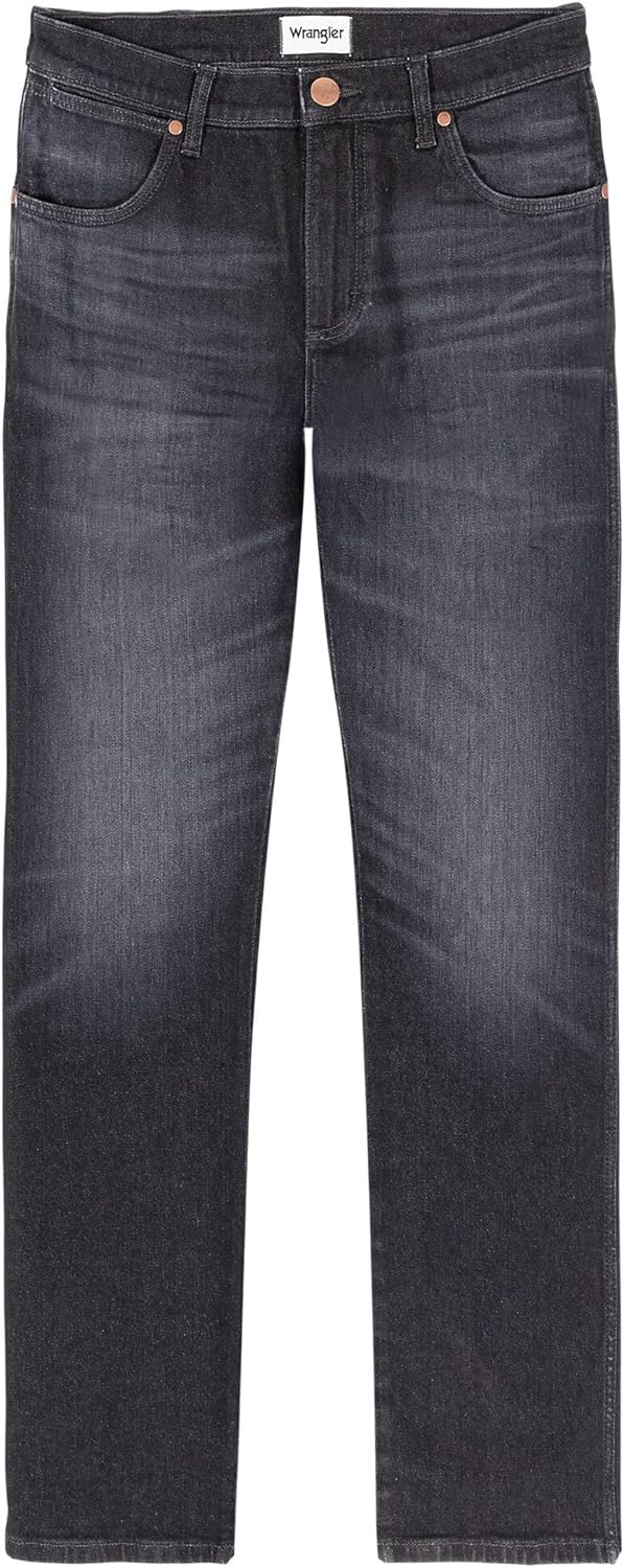 Wrangler Herren Texas I Jeans 34W / 36L Faded Black, 34W / 36L Faded Black