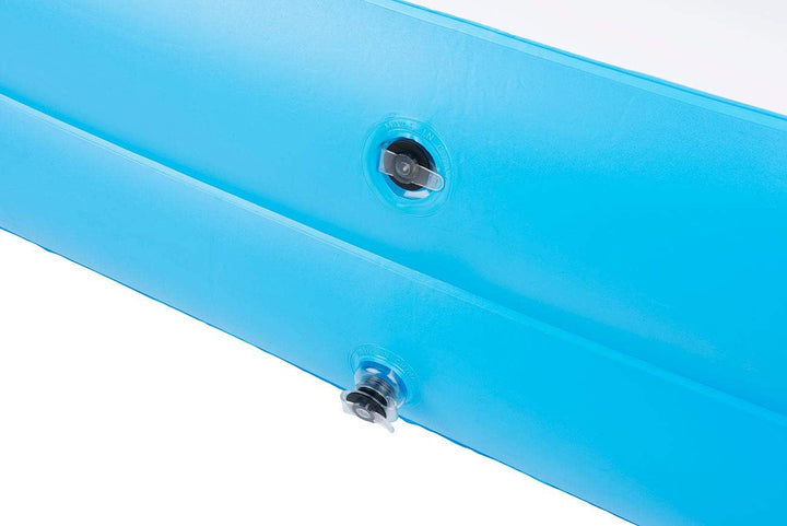 Speeron Swimmingpool: Aufblasbares Jumbo-Planschbecken, 305 x 183 x 51 cm, blau-weiss (Pools, Kinder