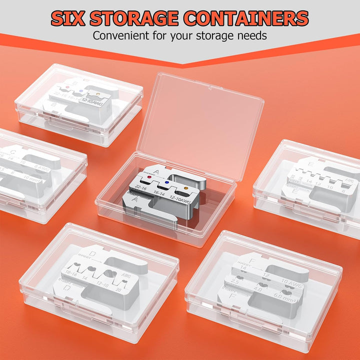 Crimpzange Set, Preciva Ratsche Kabel Crimpzange Werkzeug Kit, Elektrische Terminal Kabel Crimper mi