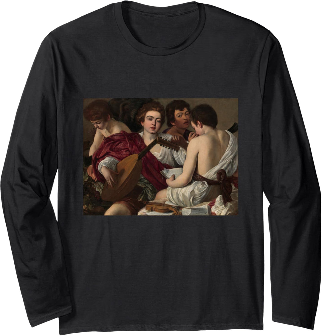 Caravaggio's Musicians Langarmshirt