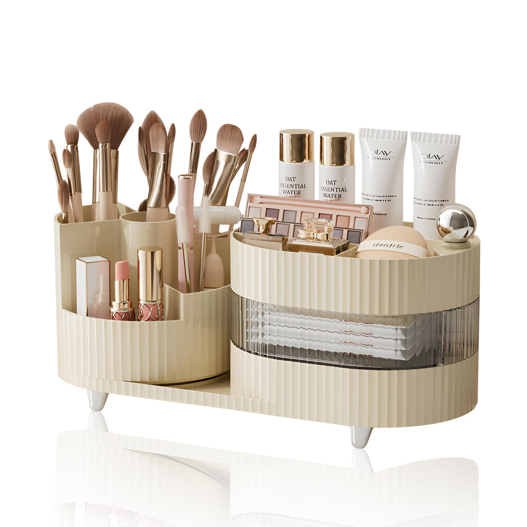 Kosmetik Make Up Organizer Schminke 360° Kosmetik Aufbewahrung Makeup Pinsel Organizer für Skincare