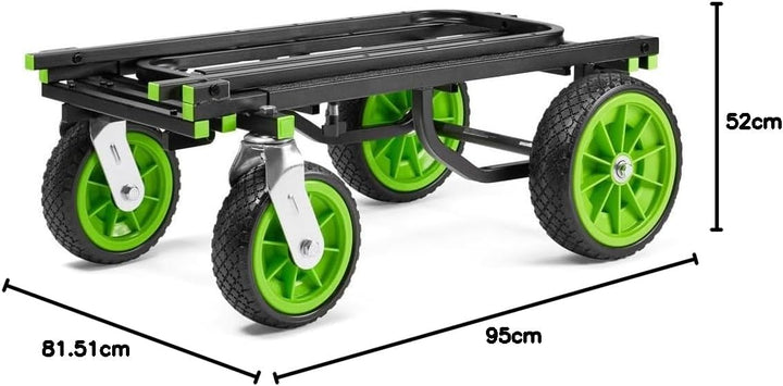 Gravity CART L 01 B - Multifunktionswagen (Gross), Plattformwagen mit Traglast bis 170 kg, klappbar,