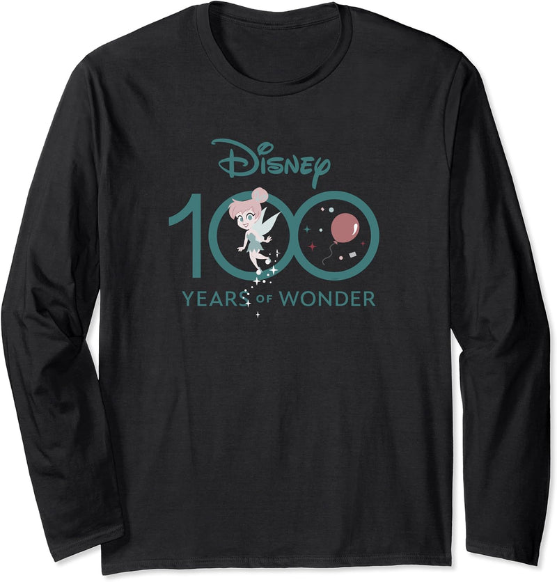Disney 100 Anniversary 100 Years of Wonder Tinker Bell D100 Langarmshirt
