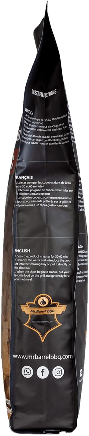 MR0001.13 Smoking Chips XL Cognac, 2,7 kg, Cognac