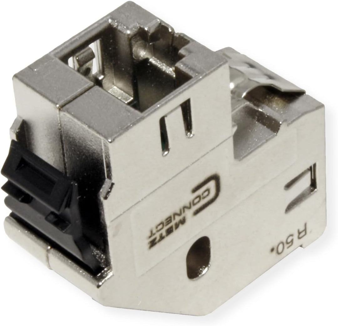 BTR 10 x E-DAT modul Kupplung 88 90 Cat. 6 vorder- und rueckseitig RJ-45 Buchse