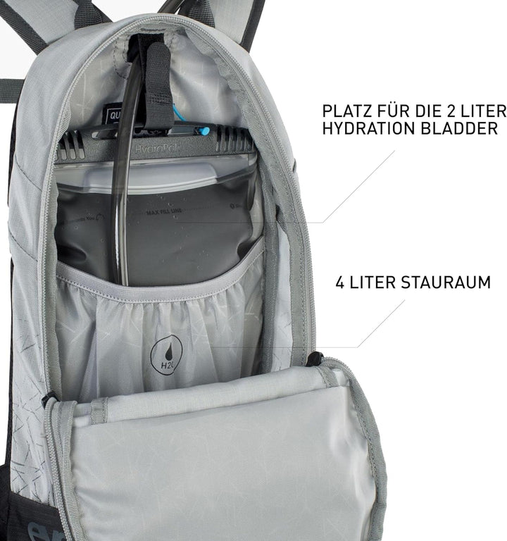 EVOC JOYRIDE 4 Kinderrucksack, Rucksack für Ausflüge & Outdoor Sport-Aktivitäten (Backpack mit 4l St