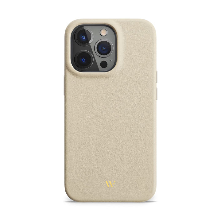 WIIUKA Hülle für iPhone 14 Pro Max, Leder aus Deutschland, Lederhülle extra Dünn, Premium Handyhülle