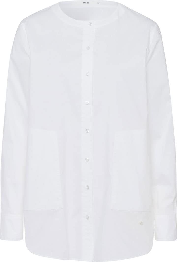 BRAX Damen Style Verena Bluse 38 Weiss, 38 Weiß