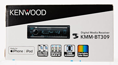 Kenwood KMM-BT309 | Bluetooth / MP3 / USB/Short Body | Vario Color Autoradio