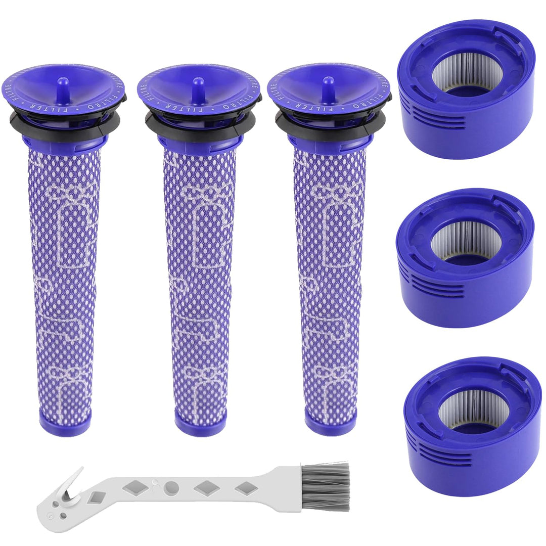 6 Stück V7 V8 Filter für Dyson, Ersetzt Filter und Vorfilter für Dyson V8 V7 Animal Absolute Motorhe