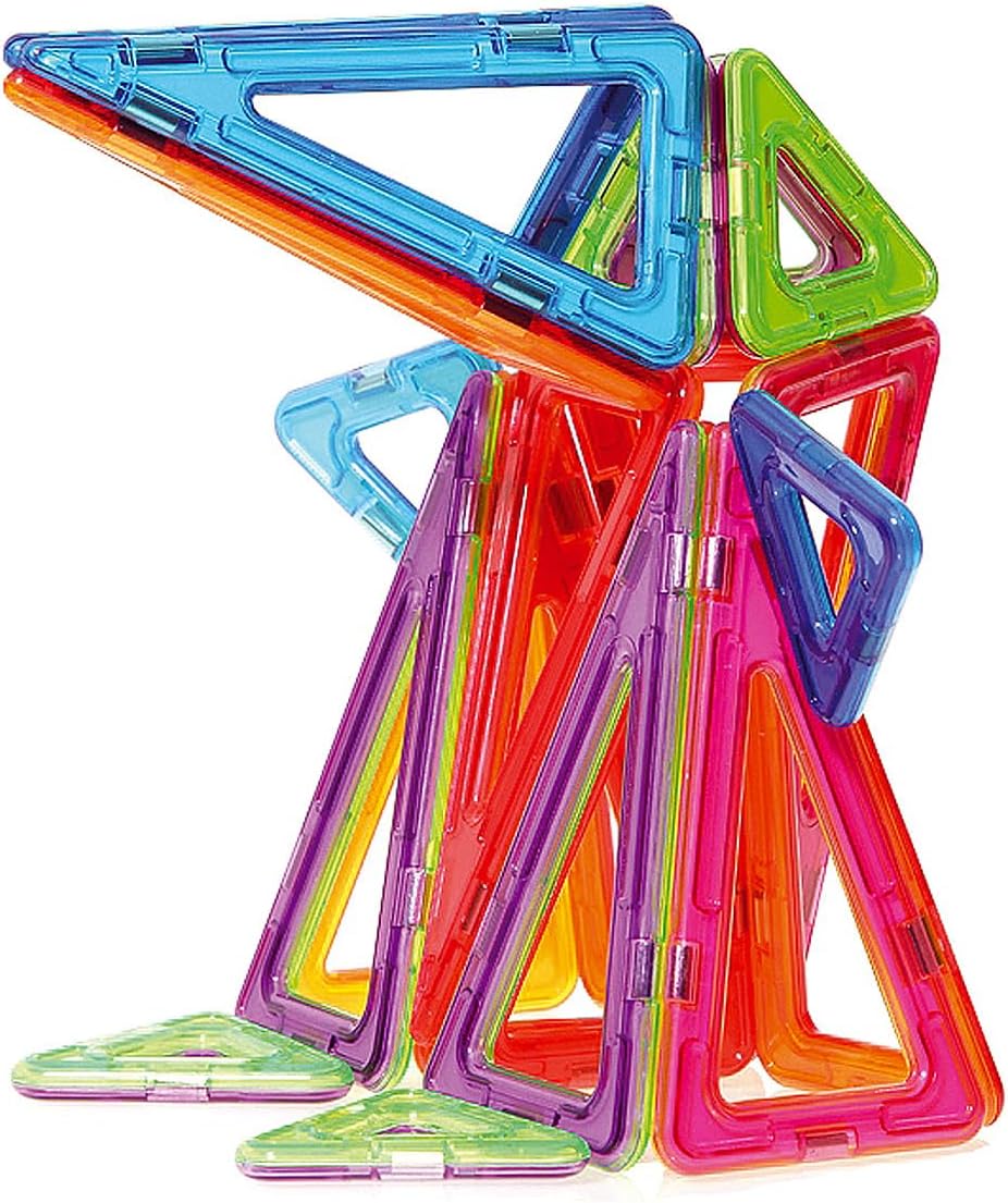 MAGNIKON Magnetische Bausteine Die Gravitation 62 Teile - Kinderspielzeug ab 3 Jahre, Magnete Kinder
