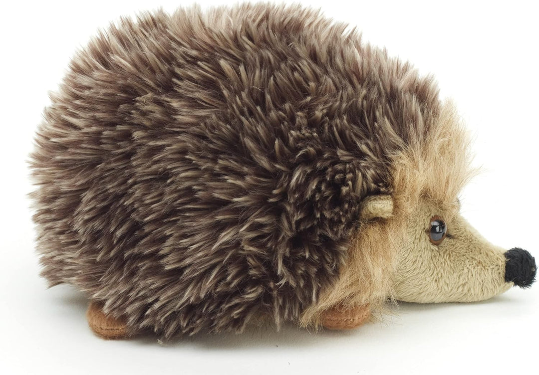 Uni-Toys - Igel grau-braun - 15 cm (Länge) - Plüsch-Waldtier - Plüschtier, Kuscheltier, Grau-braun -