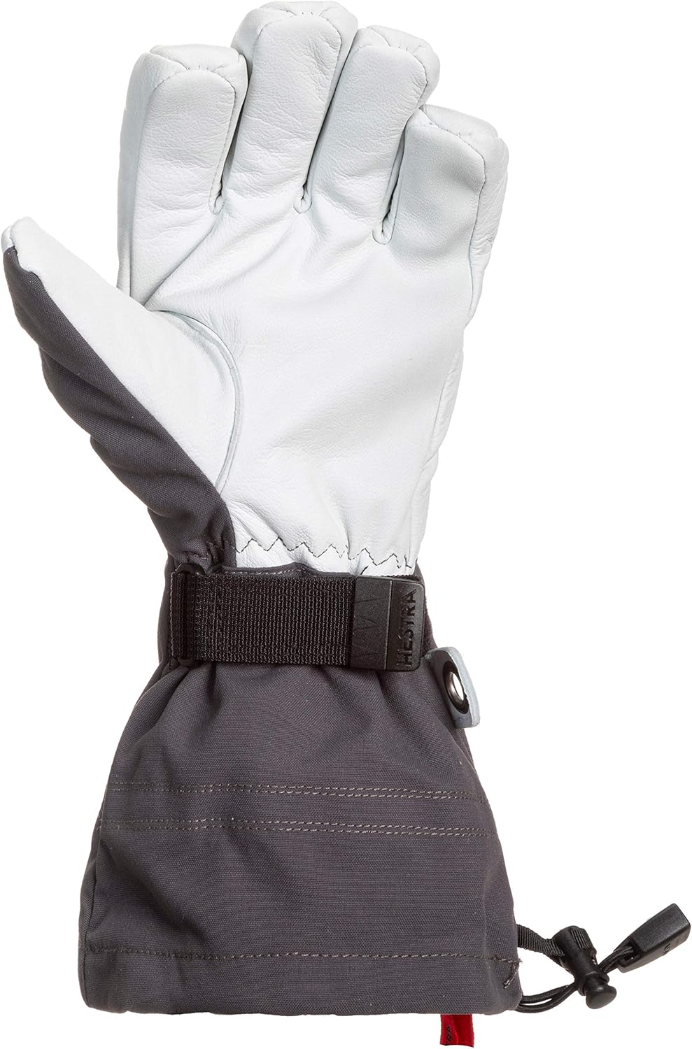 Hestra, Ski-Handschuhe Stulpe, Armee-Leder., 10