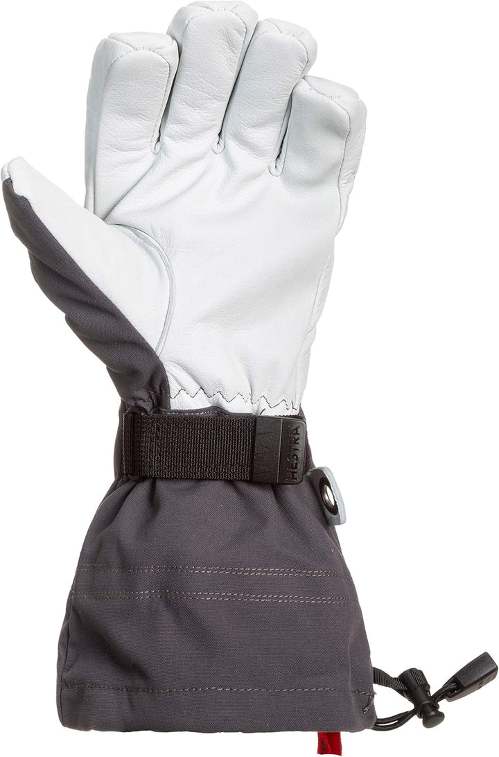 Hestra, Ski-Handschuhe Stulpe, Armee-Leder., 10