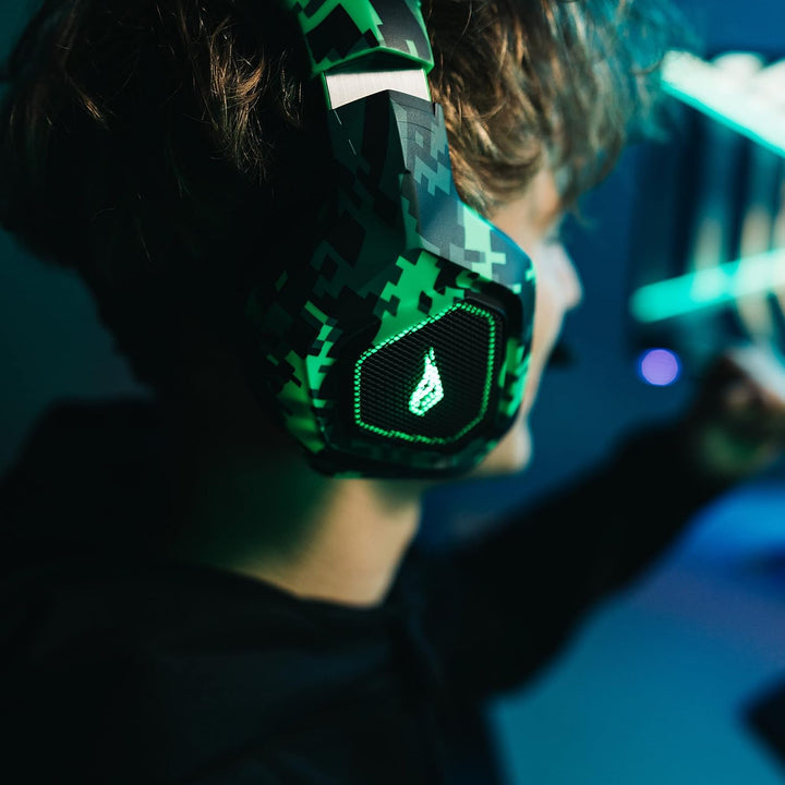 SureFire Skirmish Gaming Headset, Headset PC & Playstation & Xbox, Gaming Kopfhörer, 390g, mit Stere