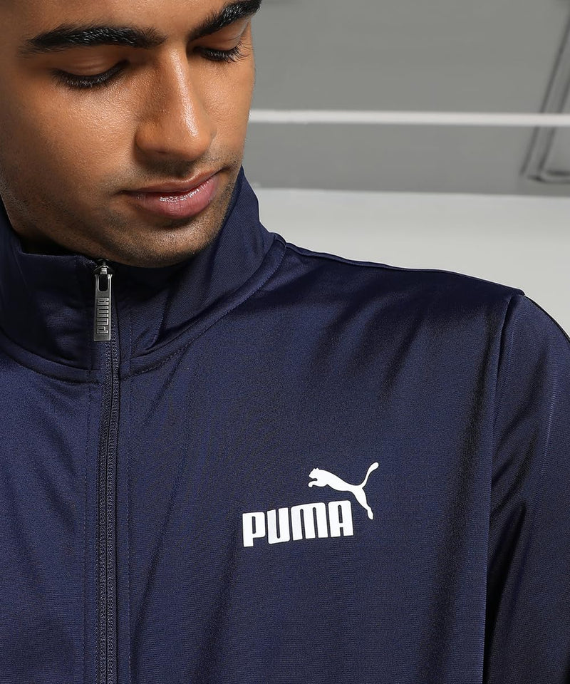 PUMA Herren Tape Poly Suit Cl Trainingsanzug S PUMA Navy, S PUMA Navy