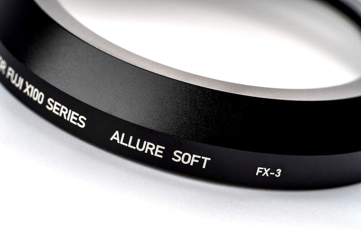 NiSi 49mm Allure Soft Filter für Fuji X70 / X100 / X100S / X100F / X100T / X100V- Schwarz Schwarz Al