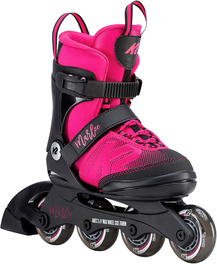 K2 Mädchen Marlee, Pink Inline Skates L (EU: 35-40 / UK: 3-7 / US: 4-8) pink