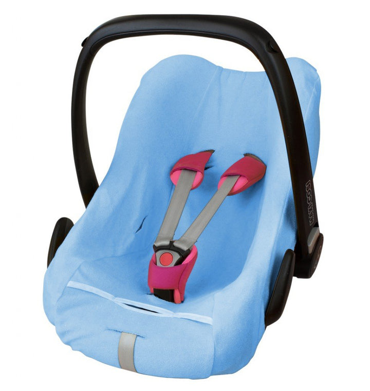 ByBoom - Frottee Sommerbezug, Schonbezug für Babyschale, Autositz, z.B. Maxi Cosi CabrioFix, City, P