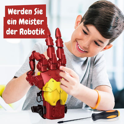 Science4you Hydraulischer Cyborg-Hand - Bauen Sie Ihre eigene Riesige Roboterhand mit 112 Teilen, ST