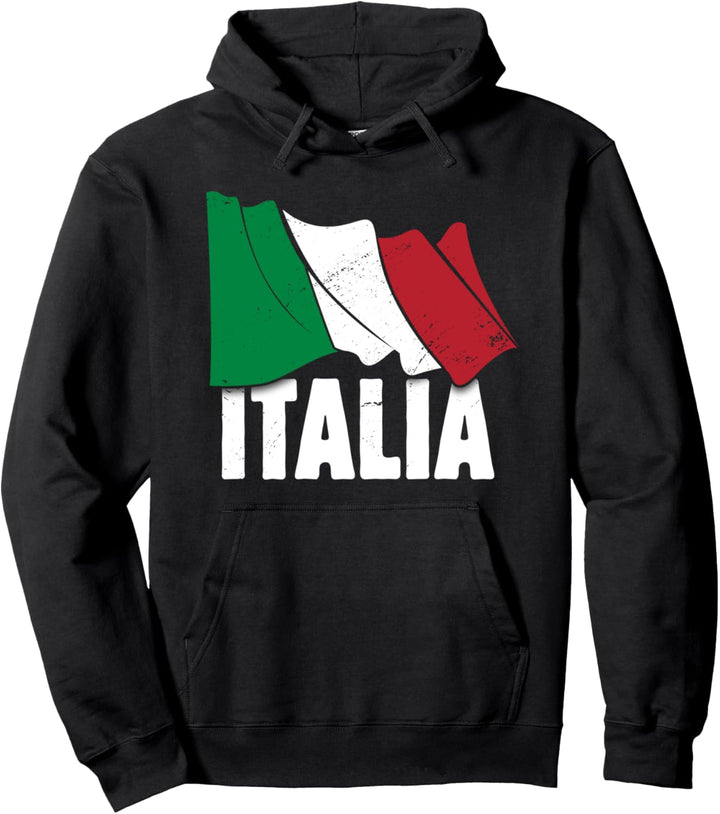 Italien Italienische Nationalflagge Italia Pullover Hoodie