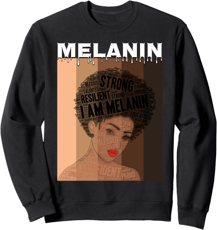 Oheneba: Melanin Afro Sweatshirt