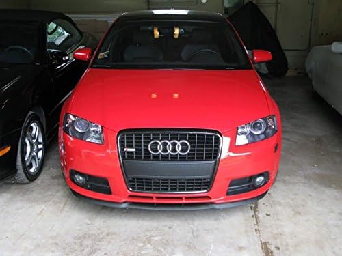 Cup Front Spoiler Lippe Schürze Ansatz ABS Lackierbar Schwarz