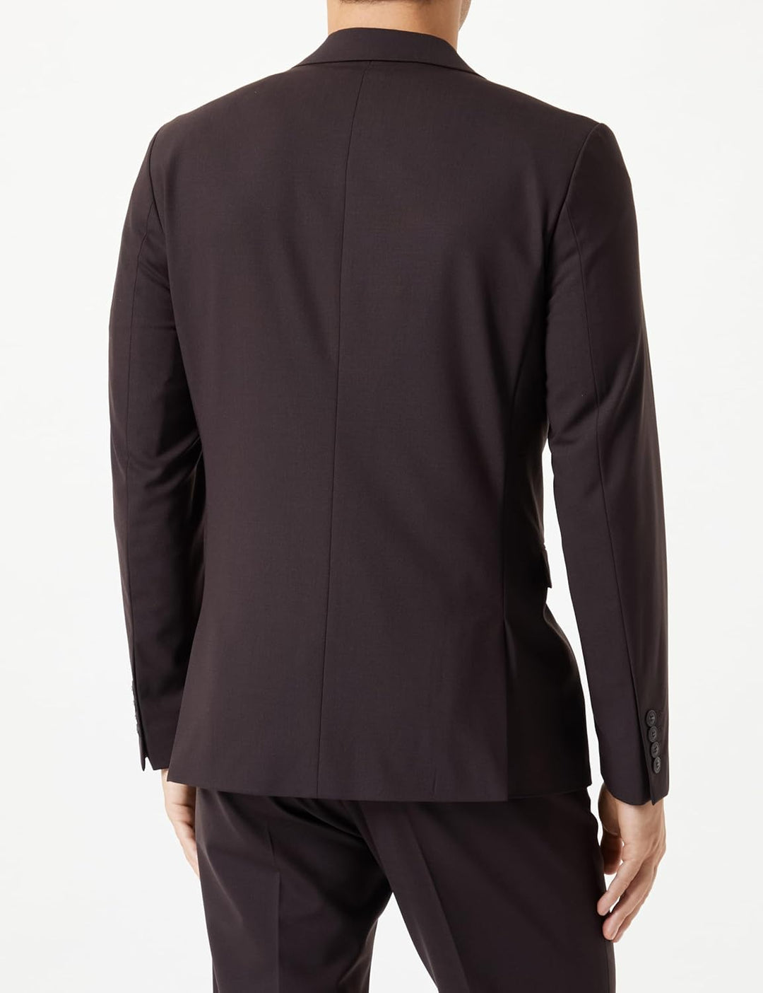 SELECTED HOMME Male Blazer Slim Fit Wollgemisch 46 Brown Stone, 46 Brown Stone