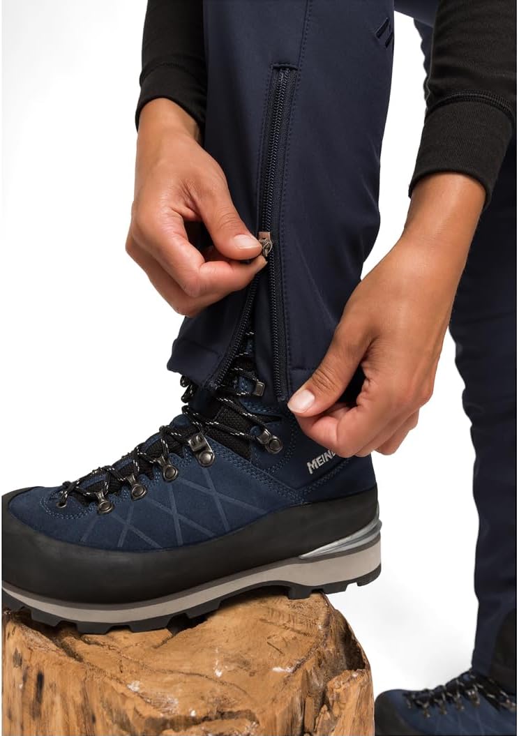 Maier Sports Tech Pants W, Warme Damen Wanderhose, Wasserabweisende Softshell-Outdoorhose für Trekki