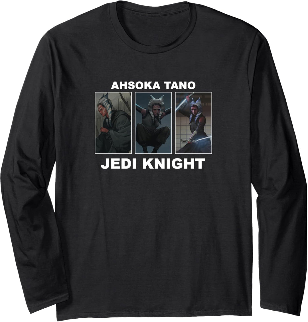 Star Wars: The Mandalorian Ahsoka Tano Jedi Knight Panels 13 Langarmshirt