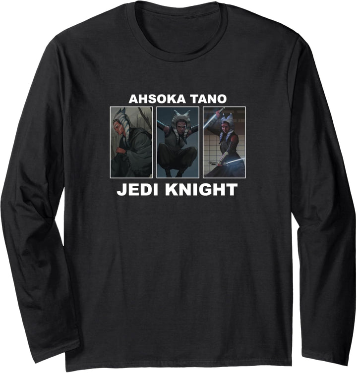 Star Wars: The Mandalorian Ahsoka Tano Jedi Knight Panels 13 Langarmshirt