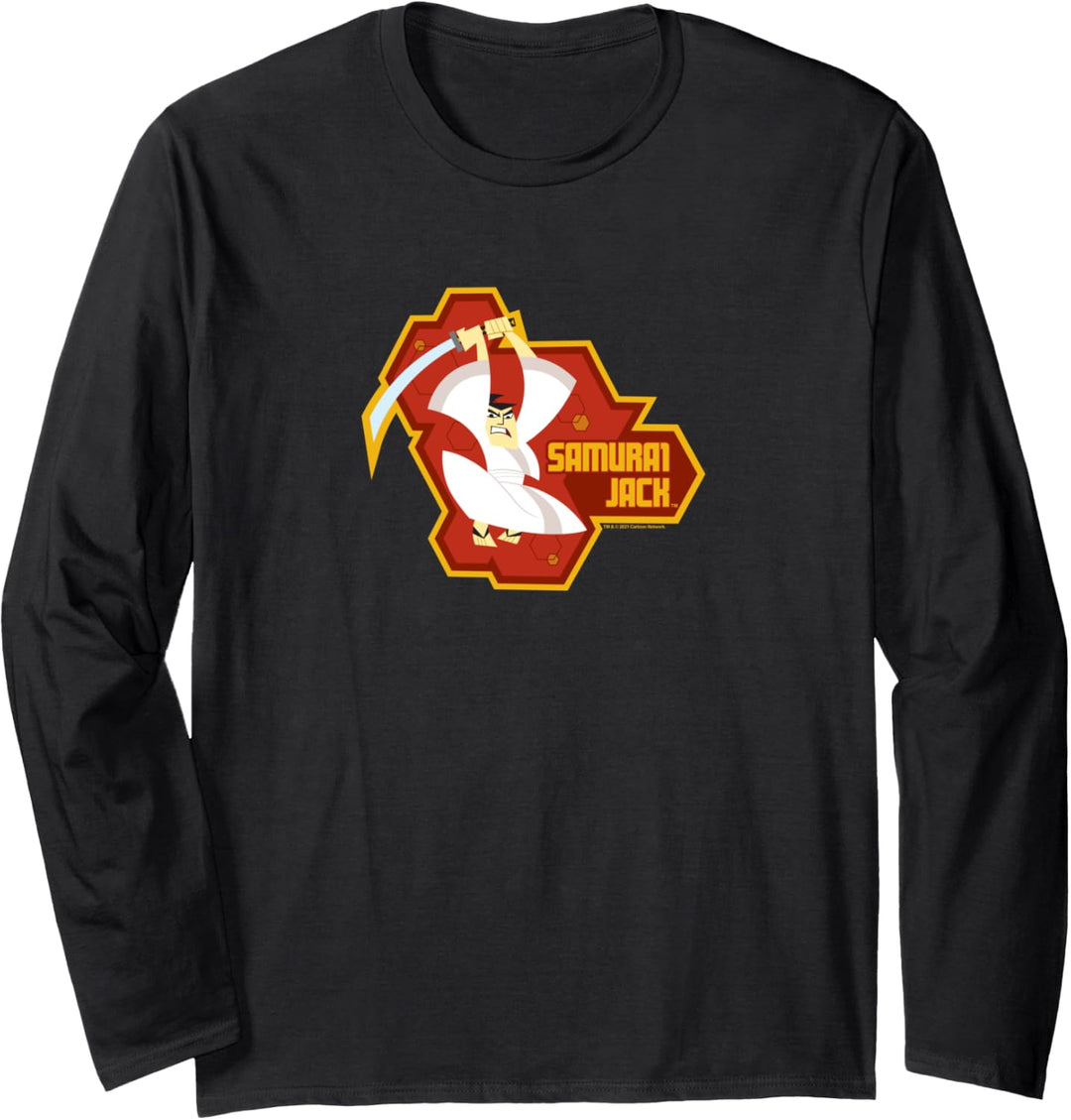 Samurai Jack Angry Jack Langarmshirt