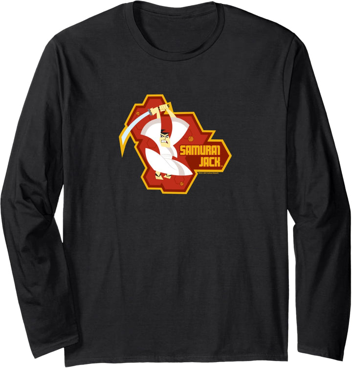 Samurai Jack Angry Jack Langarmshirt