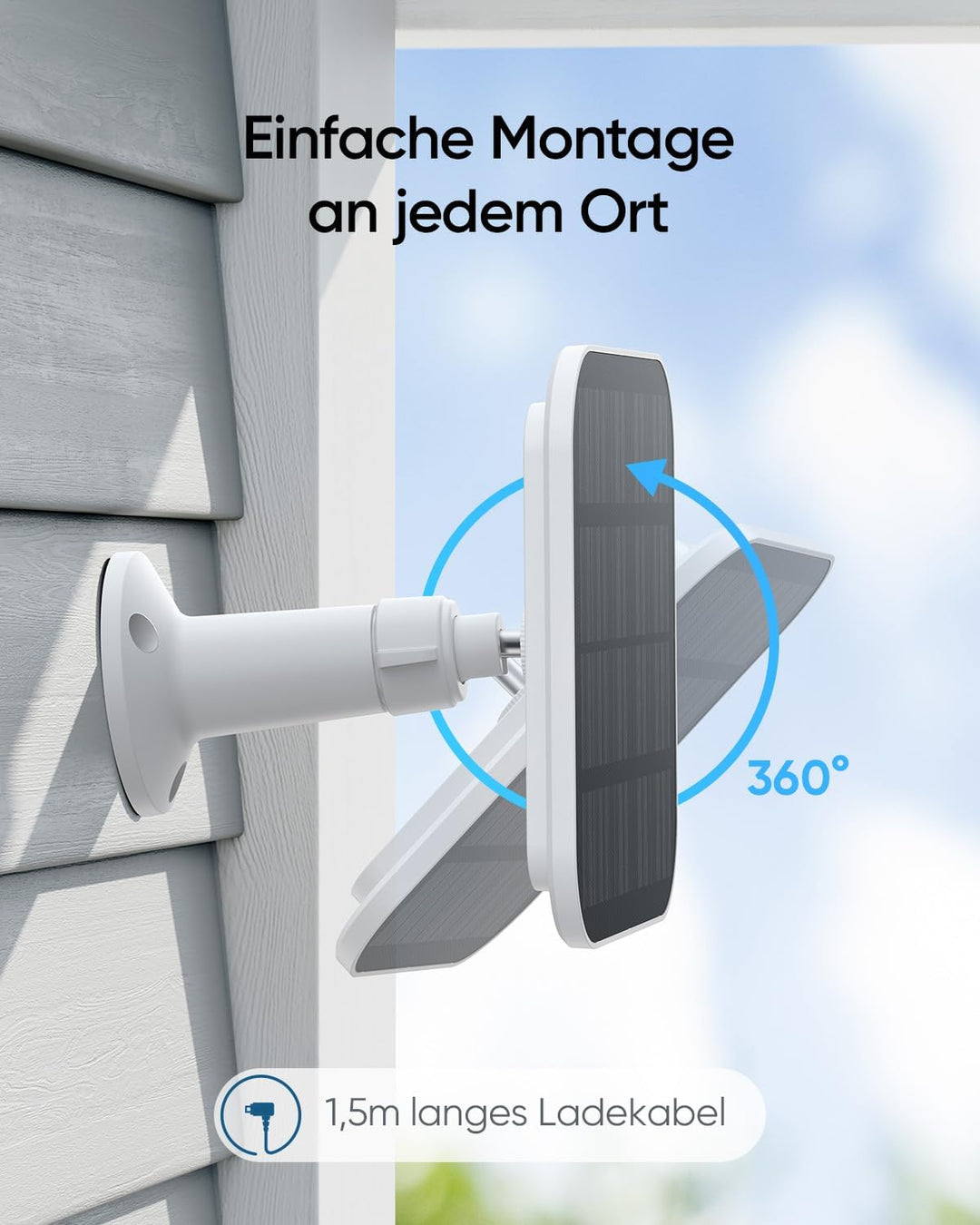 eufy Security eufyCam 2C Pro 2-Kamera-Set, Überwachungskamera Aussen Solar mit 2K Auflösung, HomeKit