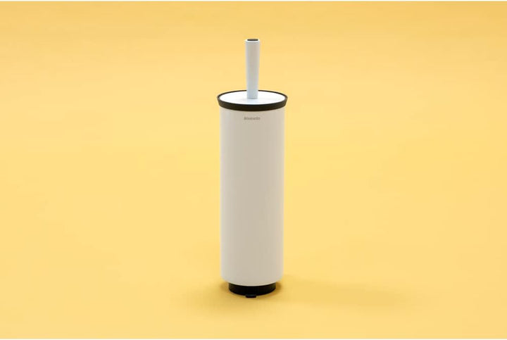 Brabantia Toilettenbürstengarnitur - Pure White White Toilettenbürste und Halter, White Toilettenbür