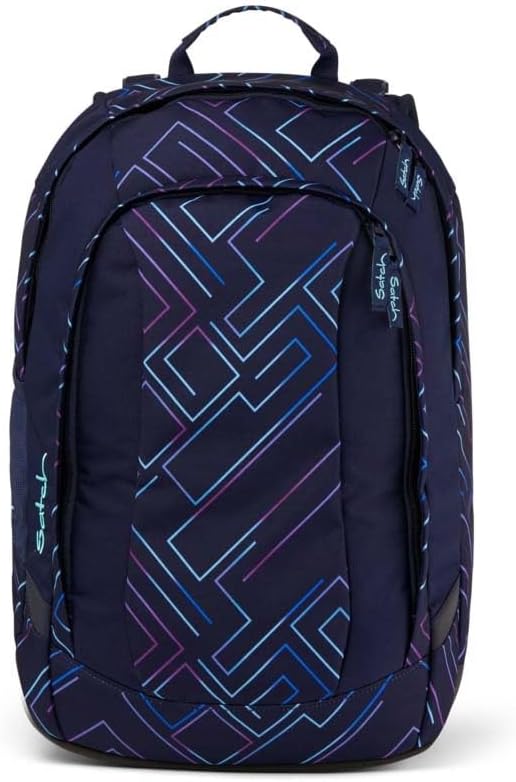 Satch Air Pencil Slider Light Edition Schulrucksack Set 3tlg. inkl. Sportbeutel Purple Laser, Purple