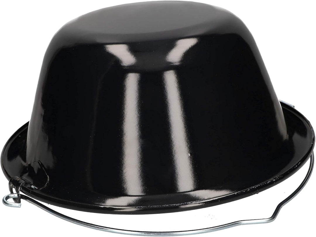 KOTARBAU® Ungarischer Gulaschkessel Emailliert 13L zum Aufhängen am Dreibein-Gestell, 13L