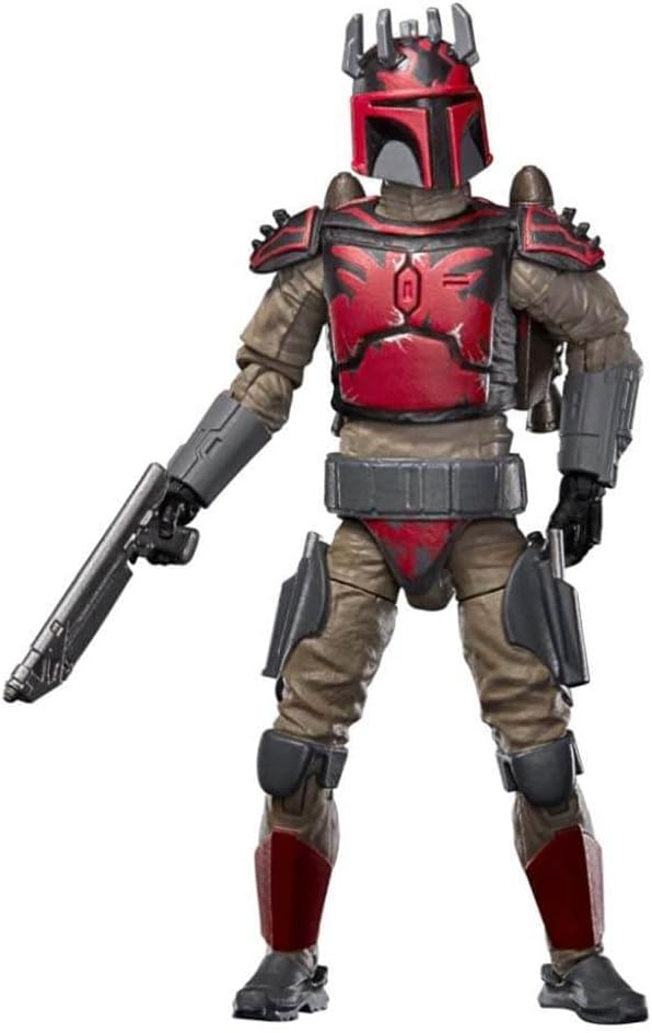 Star Wars Hasbro The Vintage Collection Mandalorian Super Commando Captain, 9,5 cm grosse Figur The