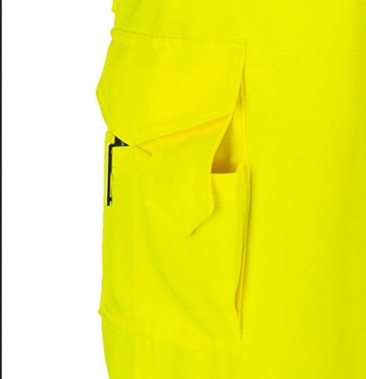 Hi-Vis Combat Trousers Color: Yellow Talla: 3 XL 3XL, 3XL