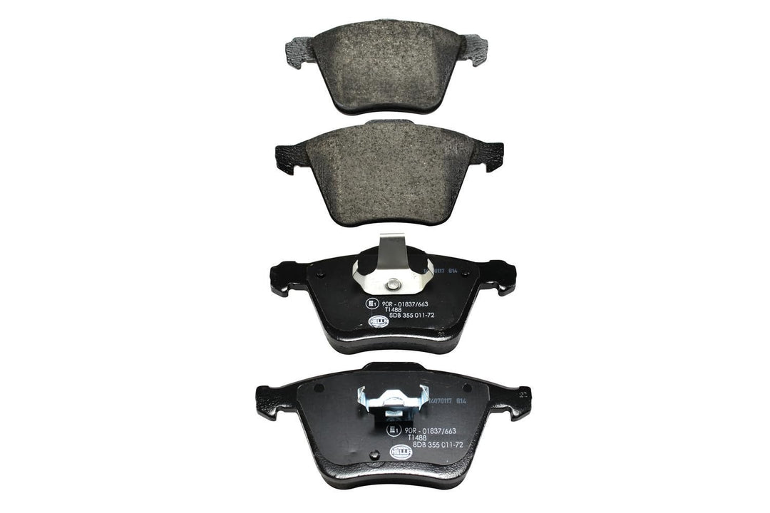 HELLA PAGID 8DB 355 011-721 Bremsbelagsatz - T1488 - Dicke/Stärke: 19.1mm - Bremssystem: Teves - nic